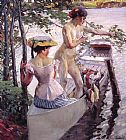 The Bathing Place by Edward Cucuel